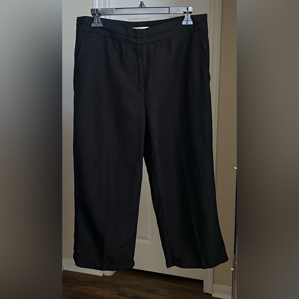 Covington Petite Linen/Rayon Capris